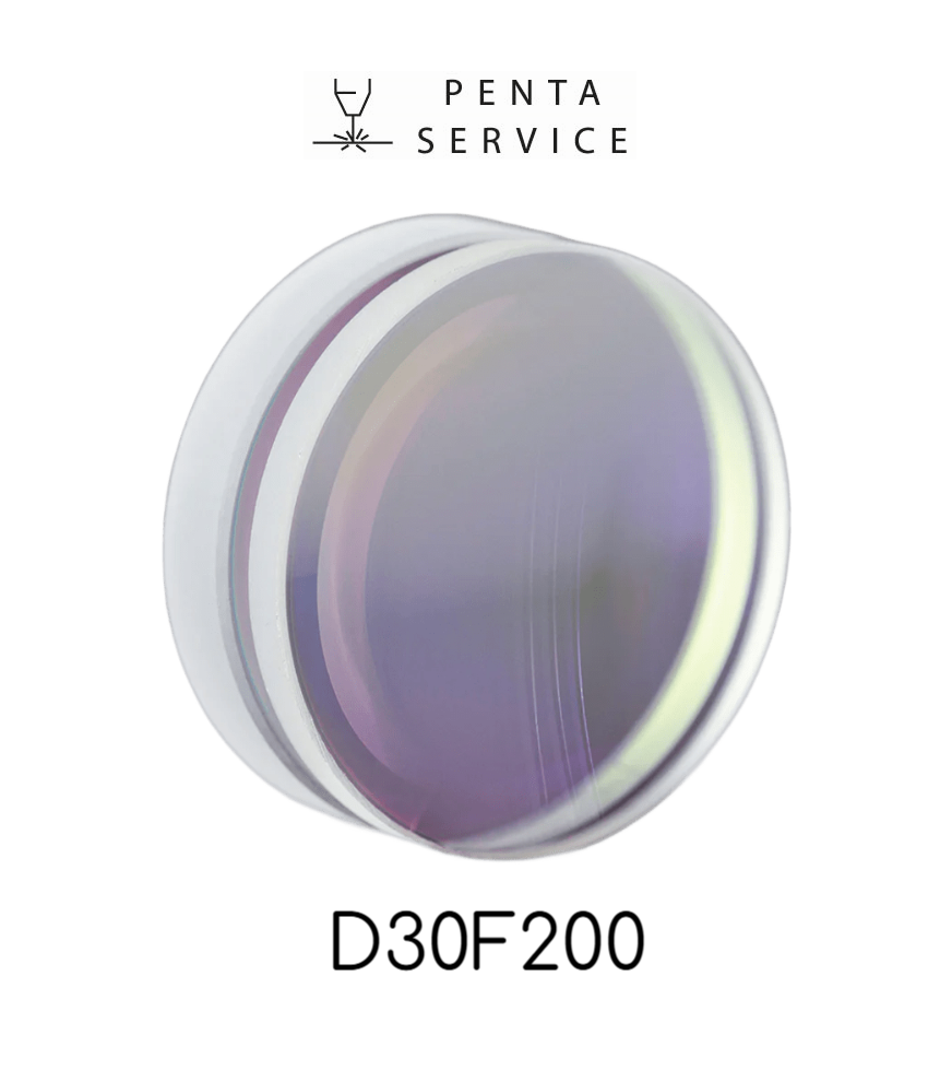 Комплект линз D30 F200 мм (пара) 0-4 кВт